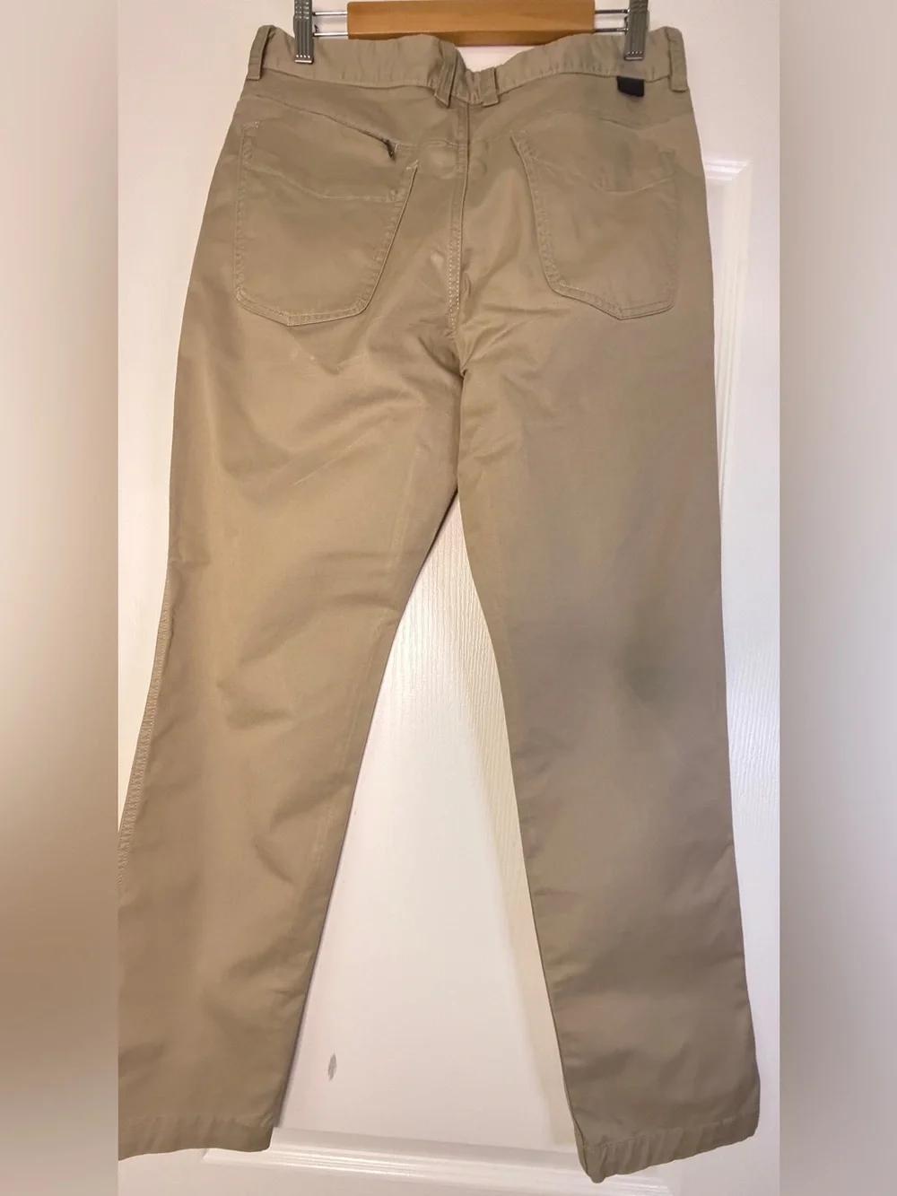 THE NORTH FACE Men’s 32R Khaki Stretch 5 Pocket Pants Cotton Sorona Straight Leg